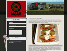 Tablet Screenshot of mashcatering.co.nz